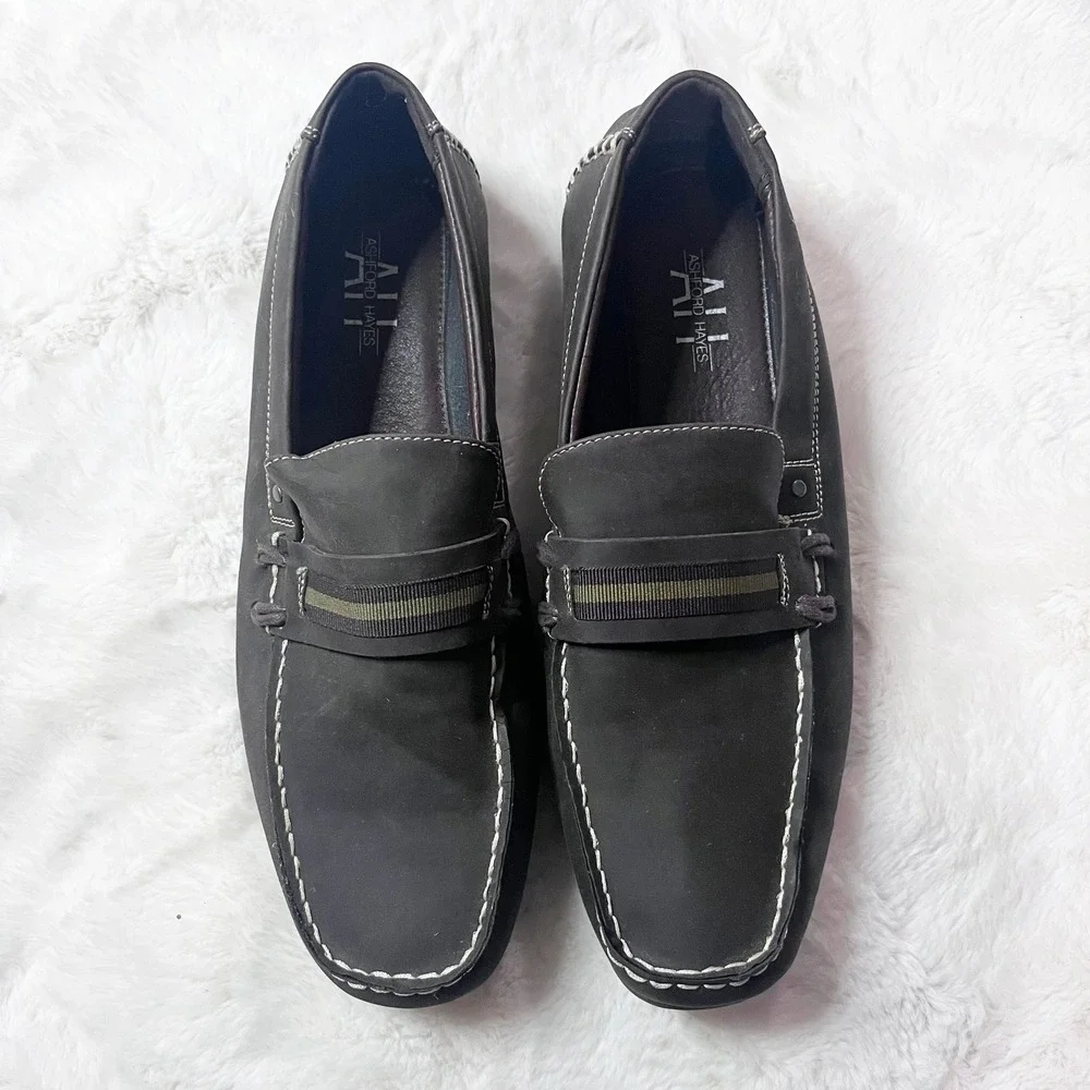 Ashford Hayes Donovan Mens Driving Loafers Size 10M